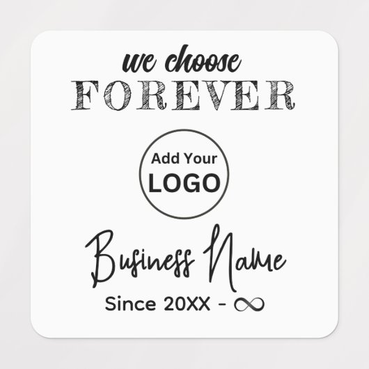 Kleidungsmarke Nähen oder Häkeln mit Logo Etiketten (Design 1)