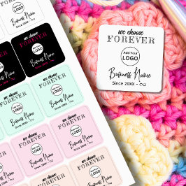 Kleidungsmarke Nähen oder Häkeln mit Logo Etiketten