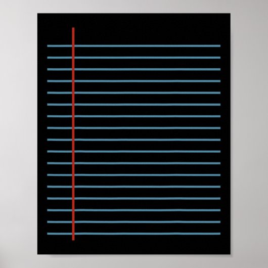 Kleidungsstück für das Linedpapier Poster (Vorne)