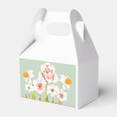 Kleidungsstücke auf einer Gable-Favor-Box Geschenkschachtel (Rückseite)