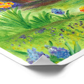 Kleidungsstücke mit Christlichem Schriftzeichen Poster (Ecke)