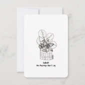 Kleidungsstücke, Viel Glück, Neuanfang - Flachkart (Vorderseite)