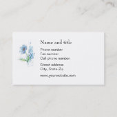 Kleidungsveränderungen Visitenkarte (Rückseite)