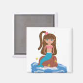 KLeigh the Mermaid Magnet (Vorderseite/Rückseite)