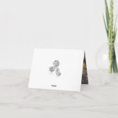 Klein, 10,2 cm x 14,2 cm karte (Rückseite)