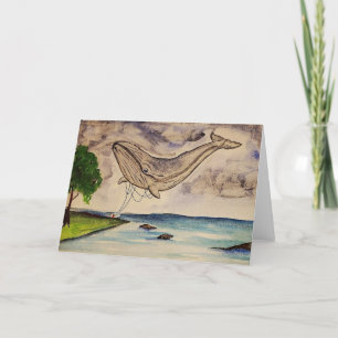 Klein, 4 Zoll x 5,6 Zoll geklappt Dankeschön Karte