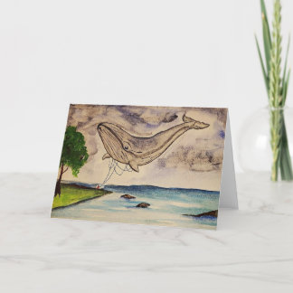 Klein, 4 Zoll x 5,6 Zoll geklappt Dankeschön Karte