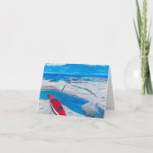 Klein, 4 Zoll x 5,6 Zoll geklappt Dankeschön Karte (Vorderseite)