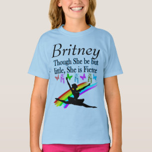 KLEIN, ABER FIERCE BALLERINA PERSONALISIERT T SHIR T-Shirt