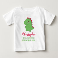 Klein aber fierce | Funny Niedlich Dino Chibi T-Re
