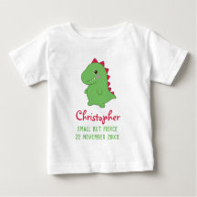 Klein aber fierce | Funny Niedlich Dino Chibi T-Re