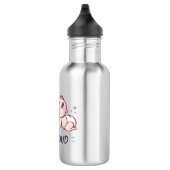 Klein aber laut edelstahlflasche (Rechts)