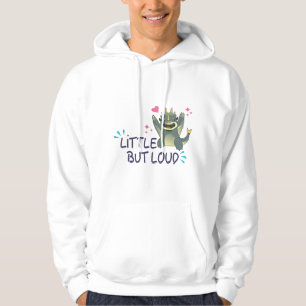 Klein aber laut hoodie