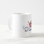 Klein aber laut kaffeetasse (Vorderseite Links)