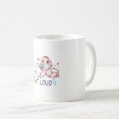 Klein aber laut kaffeetasse (VorderseiteRechts)