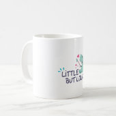 Klein aber laut kaffeetasse (Vorderseite Links)