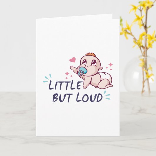 Klein aber laut karte (Gelbe Blume)