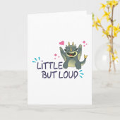 Klein aber laut karte (Gelbe Blume)