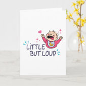 Klein aber laut karte (Gelbe Blume)