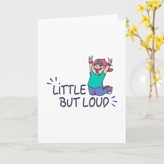 Klein aber laut karte (Gelbe Blume)