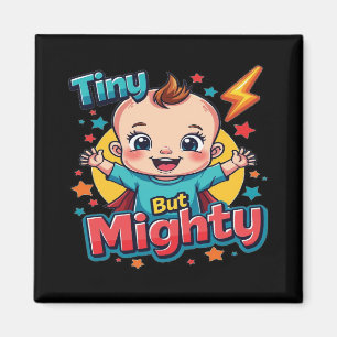 Klein aber mächtig - Niedliches Super Baby Power D Magnet