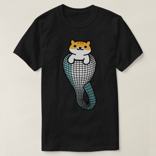 Klein Bottle Kitty T-Shirt (Design vorne)