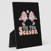 Klein das Weihnachtsbaum Jen der Jahreszeit Fotoplatte (Seite)