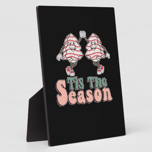 Klein das Weihnachtsbaum Jen der Jahreszeit Fotoplatte (Seite)