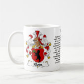 Klein Familienwappen auf einer Tasse (Links)