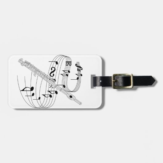 Klein Gepäckanhänger (Vorderseite horizontal)