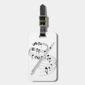 Klein Gepäckanhänger (Vorderseite vertikal)