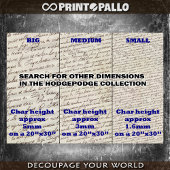 KLEIN - Kalligrafischer Hintergrund zum Schreiben Seidenpapier