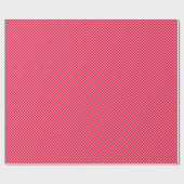 Klein kariert in Rot und Pink Geschenkpapier (Flach)