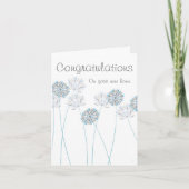 Klein mit Umschlag - Herzlichen Glückwunsch neue Z Karte (Vorderseite)