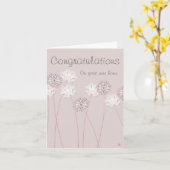 Klein mit Umschlag - neues Zuhause der Karte (Gelbe Blume)