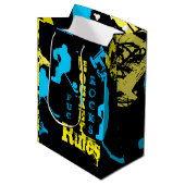 KLEIN MITTLERE GESCHENKTÜTE (Vorderseite Schrägansicht)