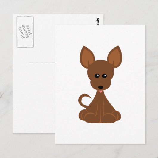 Klein Postkarte (Vorne/Hinten)