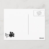 Klein Postkarte (Rückseite)