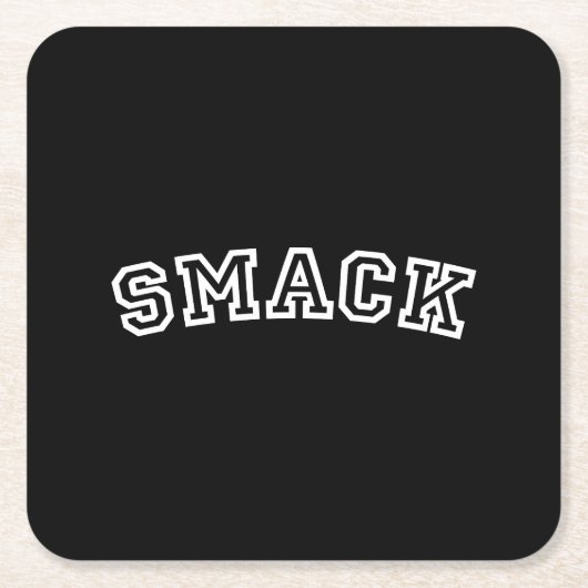 KLEIN RECHTECKIGER PAPPUNTERSETZER (Vorderseite)