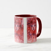 KLEIN ROT CLOWN TASSE (VorderseiteRechts)