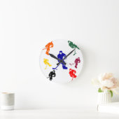 KLEIN RUNDE WANDUHR (Zuhause)