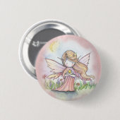 Klein-Stern-Feenkopf Button (Vorne & Hinten)
