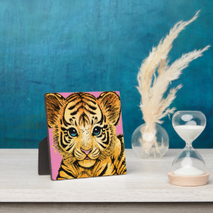 KLEIN TIGER FOTOPLATTE