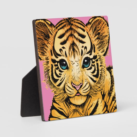 KLEIN TIGER FOTOPLATTE (Vorderseite)