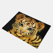 KLEIN TIGER FUßMATTE (Schrägansicht)