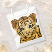 KLEIN TIGER GESCHENKTÜTCHEN (Ausgeschnitten)