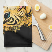 KLEIN TIGER GESCHIRRTUCH (Viertel Falte)