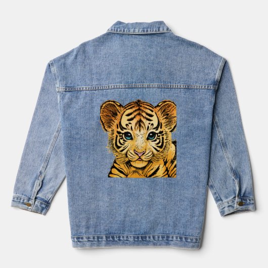 KLEIN TIGER JEANSJACKE (Rückseite)