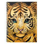 KLEIN TIGER NOTIZBLOCK (Vorderseite)