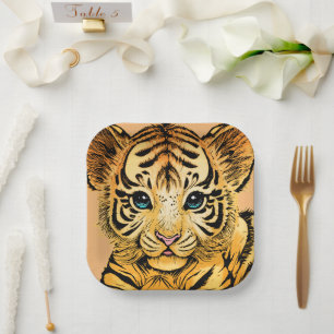 KLEIN TIGER PAPPTELLER